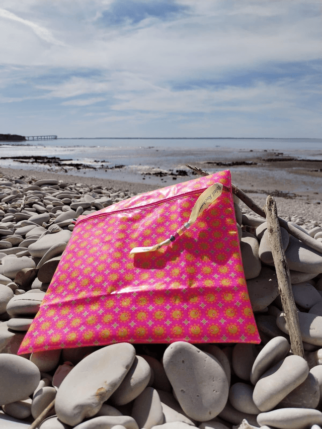Pochette Soleil Rose