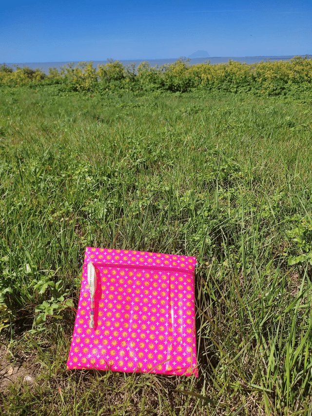 Pochette Soleil Rose