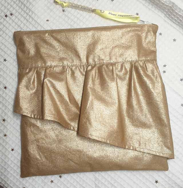 Pochette Soleil pailleté 