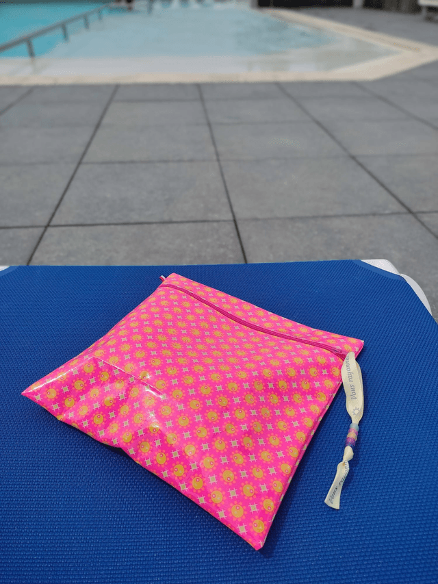 Pochette Soleil Rose