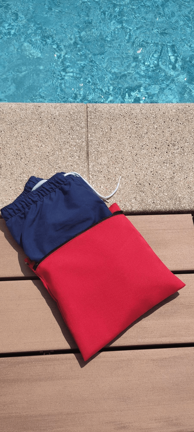 Pochette rouge