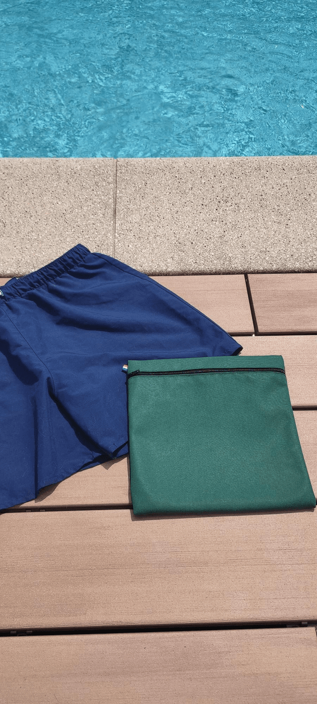 Pochette verte