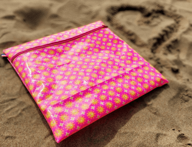 Pochette Soleil Rose